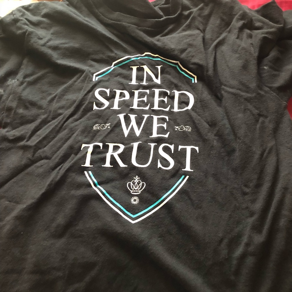 In speed we trust shirt